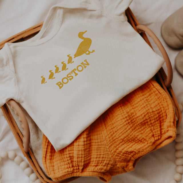 Boston Infant and Baby Onesies - Short Sleeve